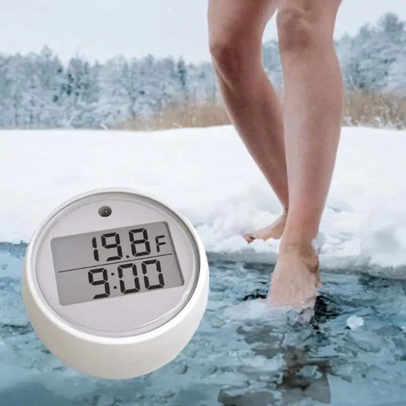 Digital Floating Ice Bath Ther - Pool Alarm Float recension och pris