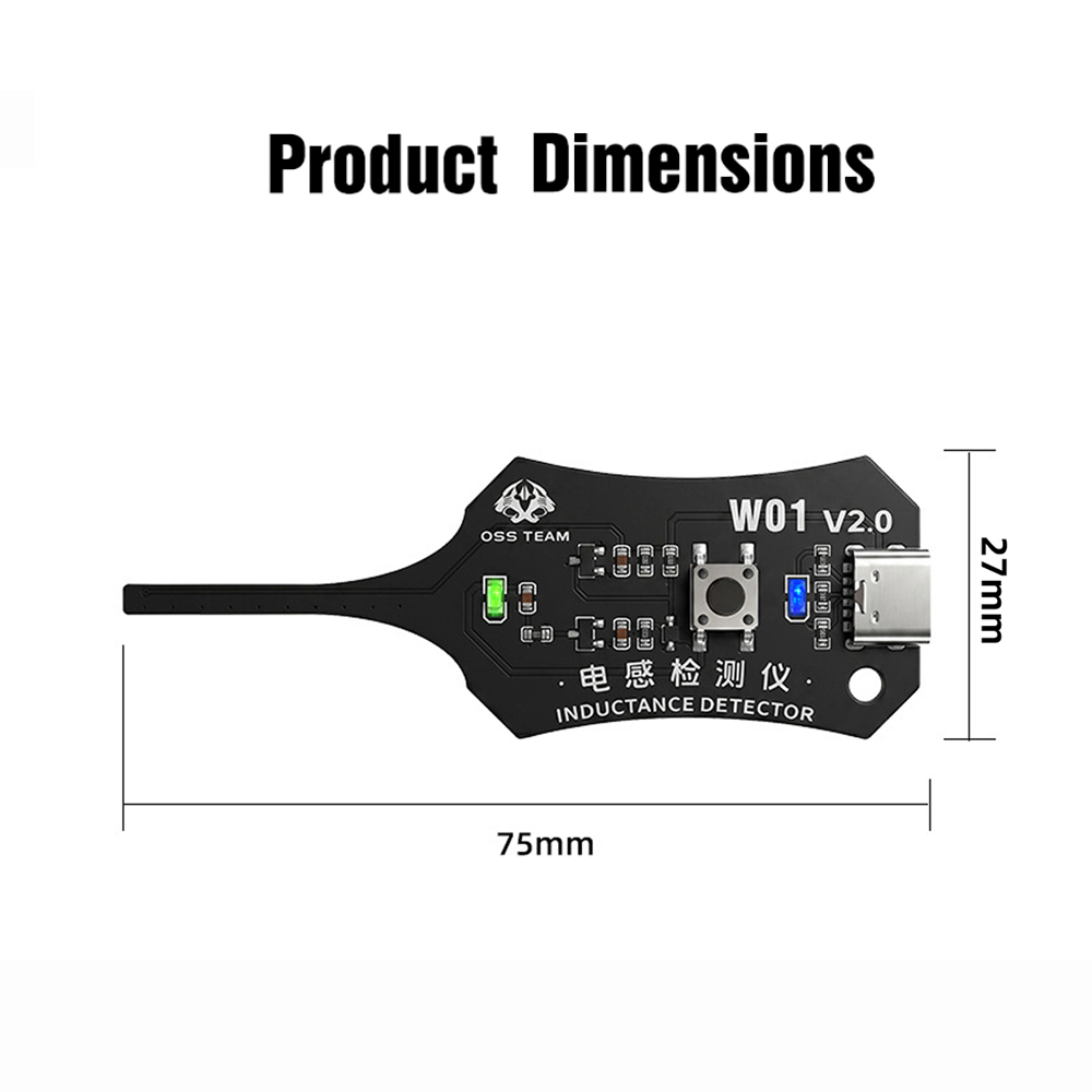 W01 Inductor Detector Tool Mot - Co Detector Plug recension och pris