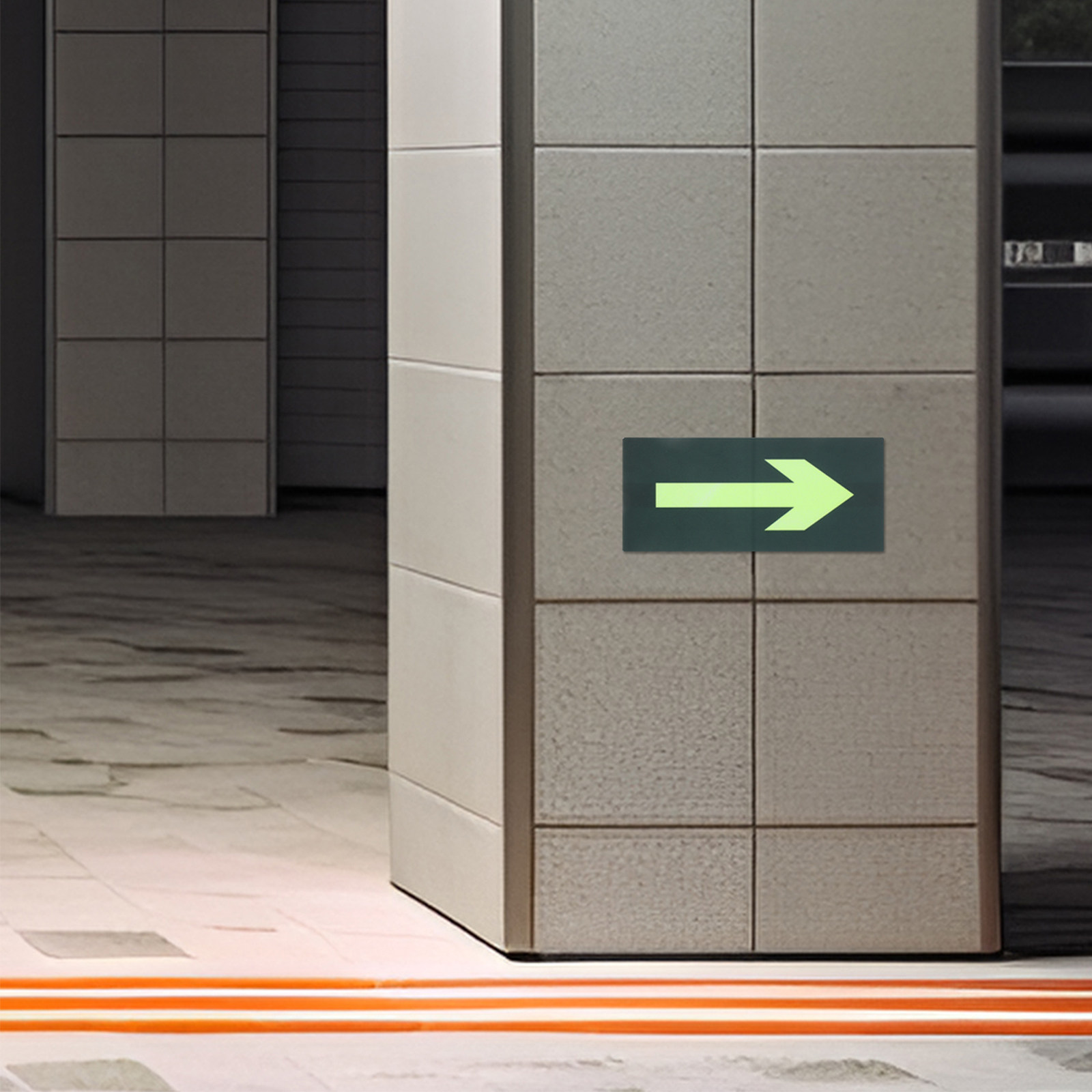 8Pcs Emergency Exit Arrow Stic - Emergency Exit Sign recension och pris