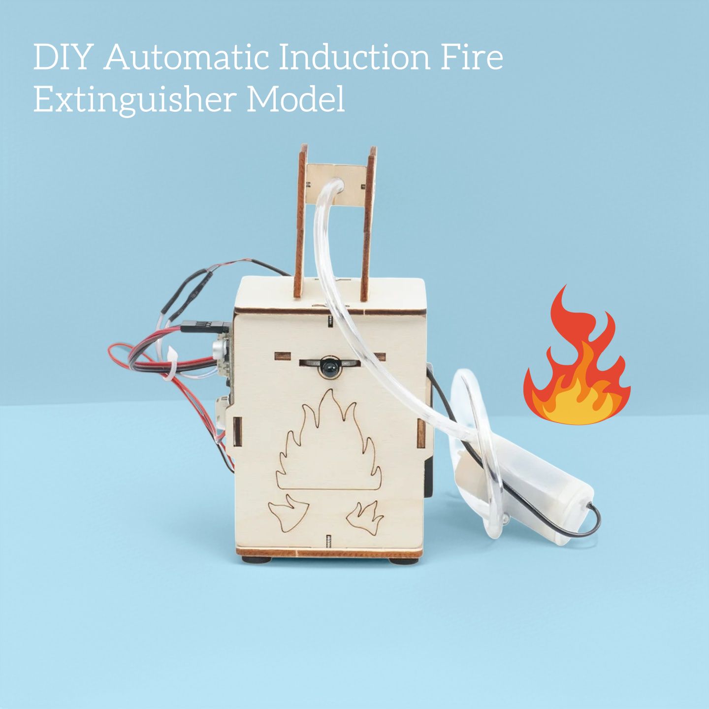 DIY Automatic Induction Fire E - Fire Extinguisher Small recension och pris