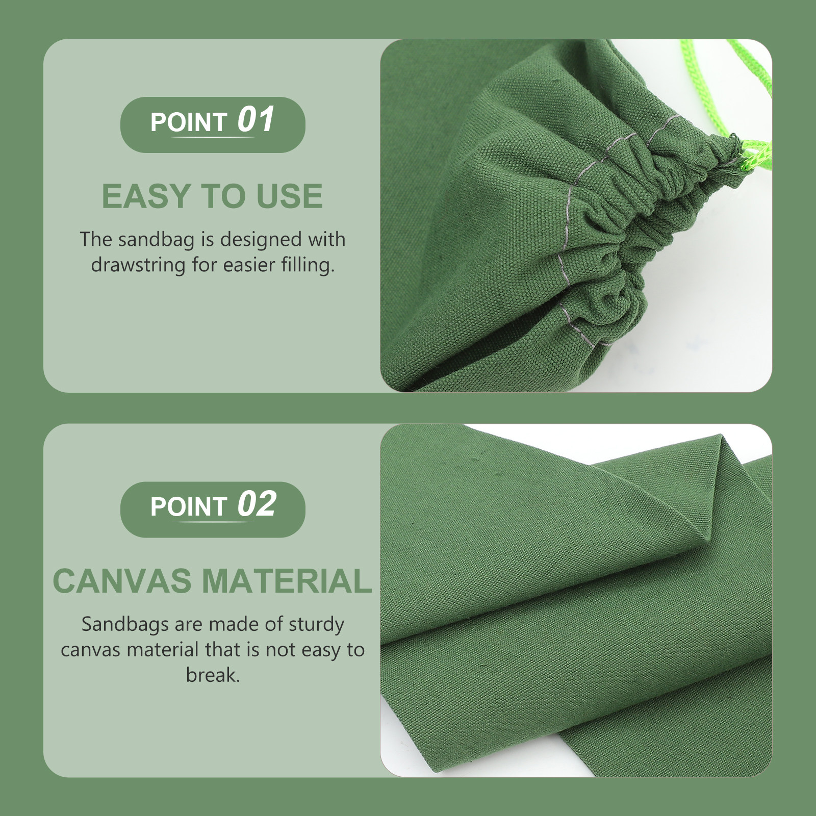 1pc Flood Sand Bag Heavy Duty  - Flood Barrier Bag recension och pris