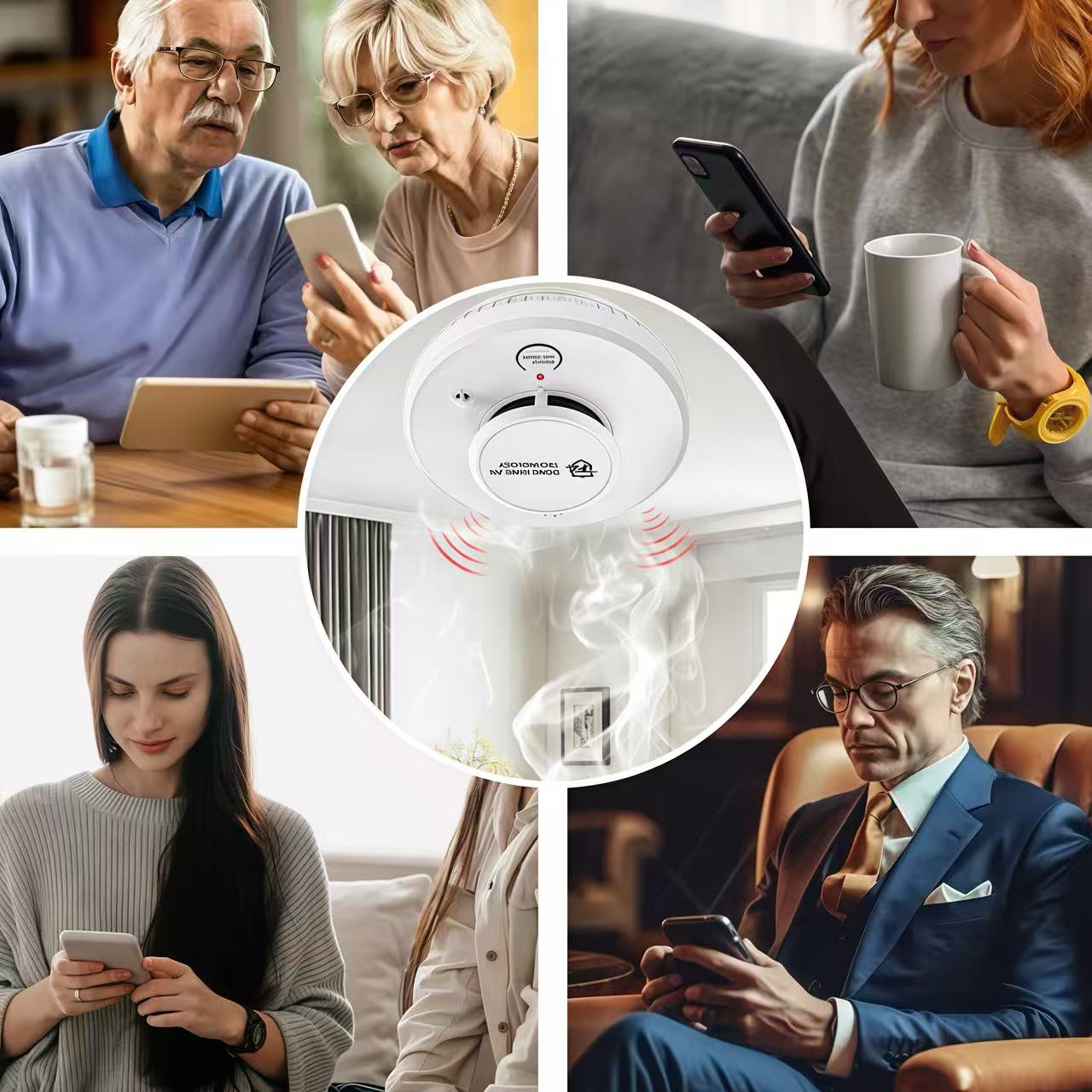 DFA Wifi Smoke Detector 2 in1  - Smoke Detector Interconnected recension och pris