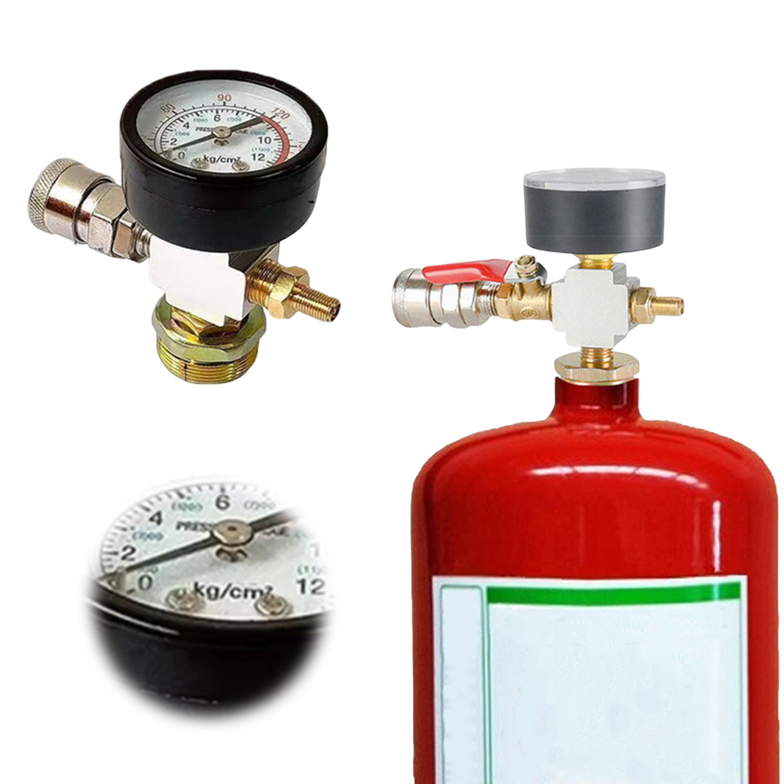 Small Air Tank Pressures Adapt - Fire Extinguisher Small recension och pris