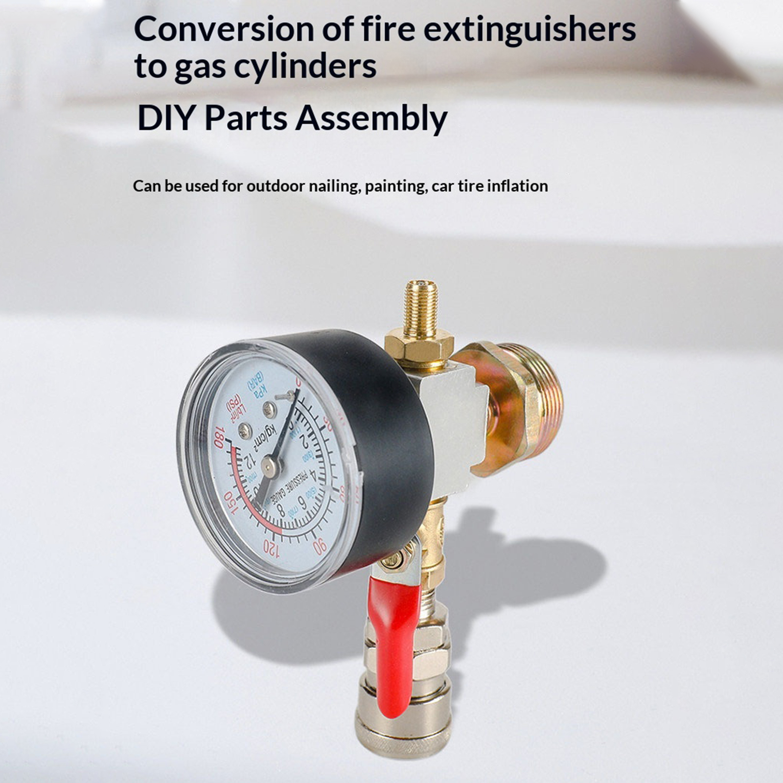 Small Air Tank Pressures Adapt - Fire Extinguisher Small recension och pris