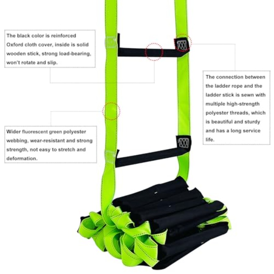 Fire Escape Ladder with 2 Heav - Fire Escape Ladder recension och pris