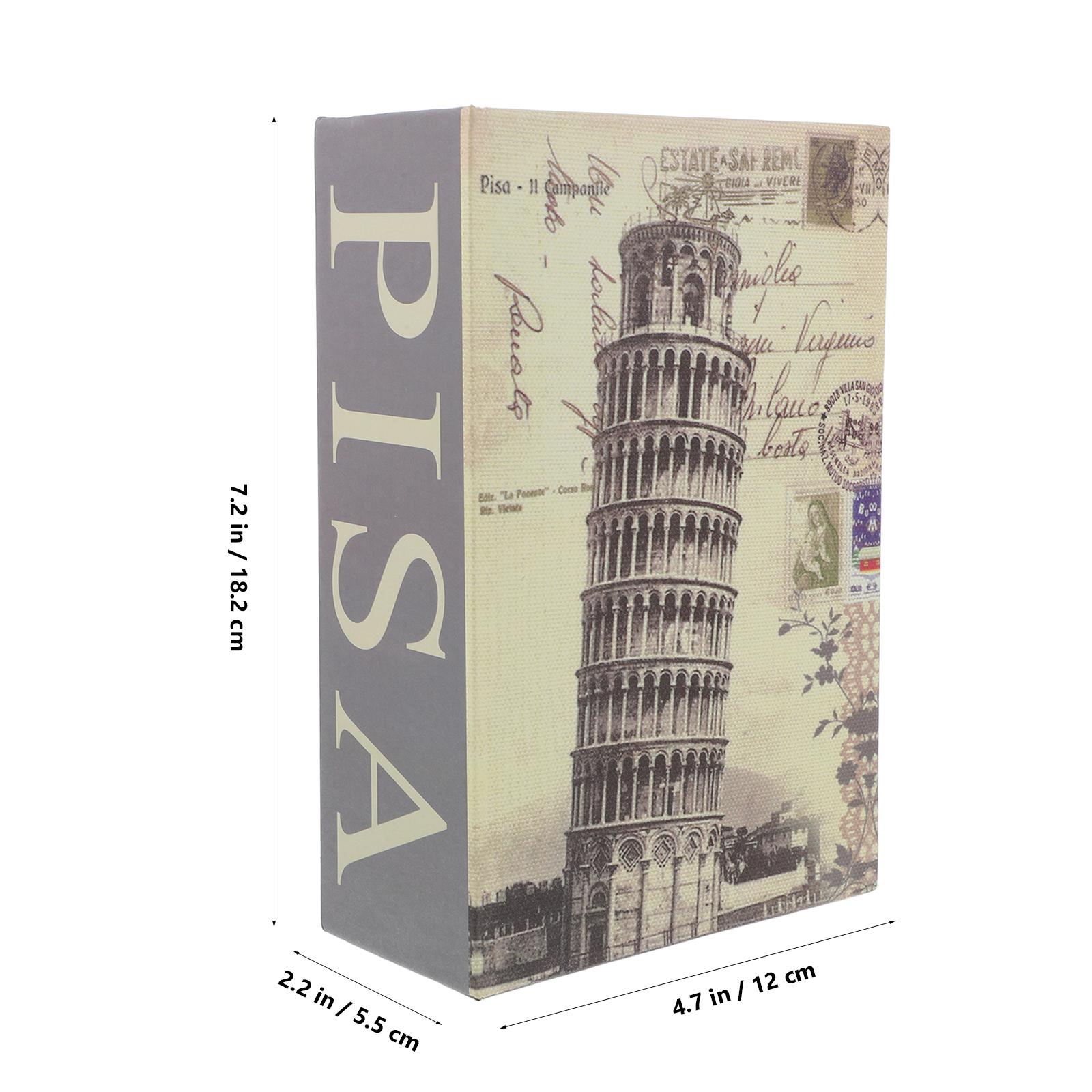 Realistic Book Design Lockable - Lockbox Key Secure recension och pris