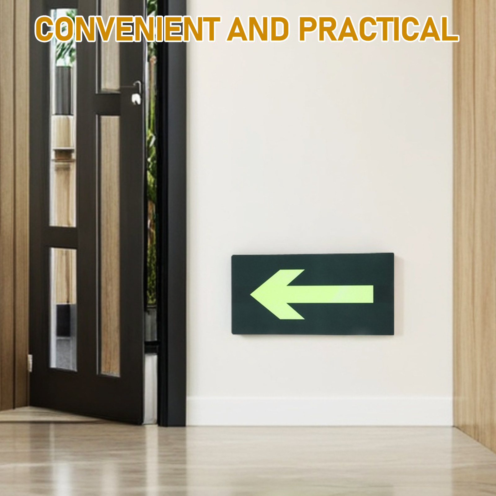 8Pcs Luminous Emergency Fire E - Emergency Exit Sign recension och pris