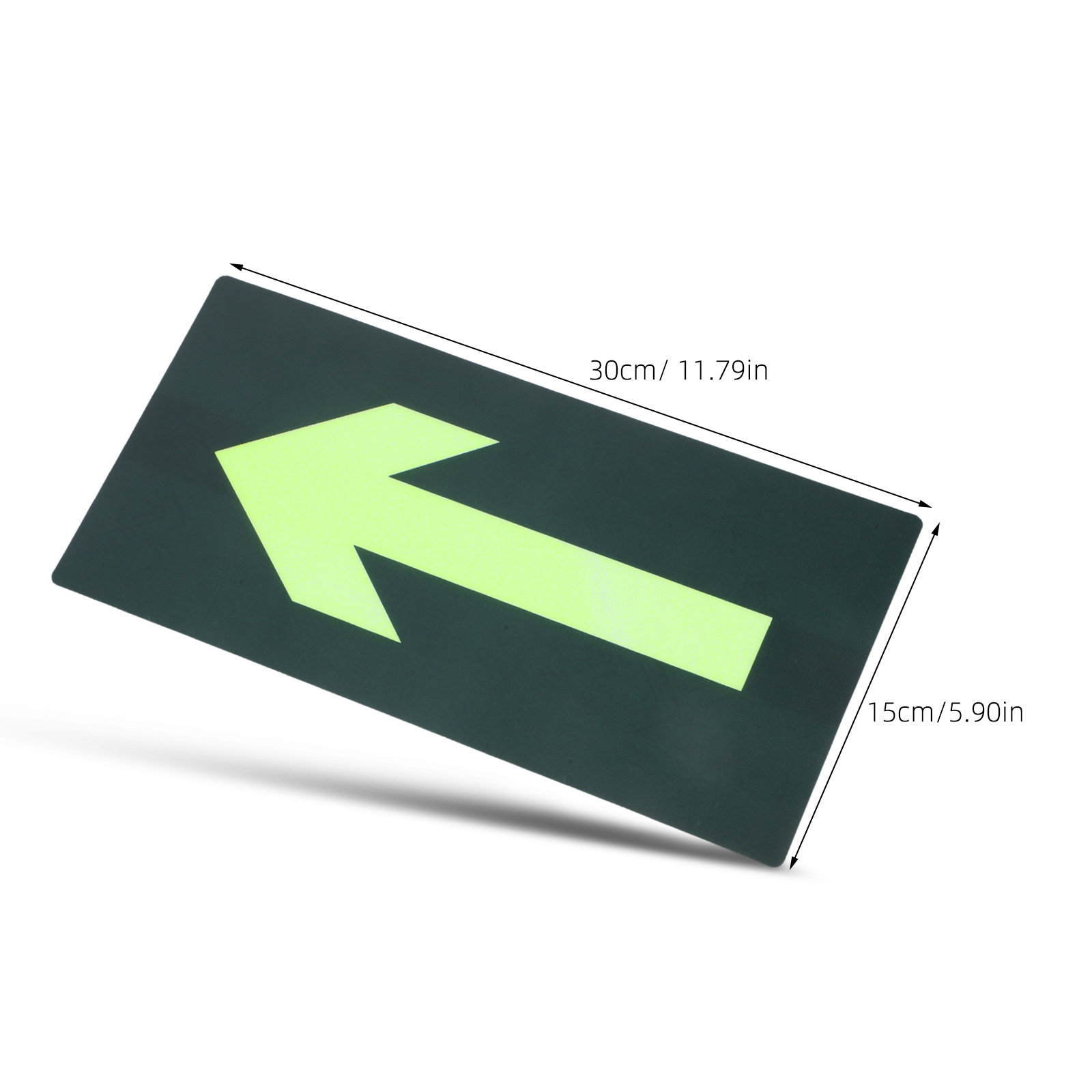 8Pcs Luminous Emergency Fire E - Emergency Exit Sign recension och pris