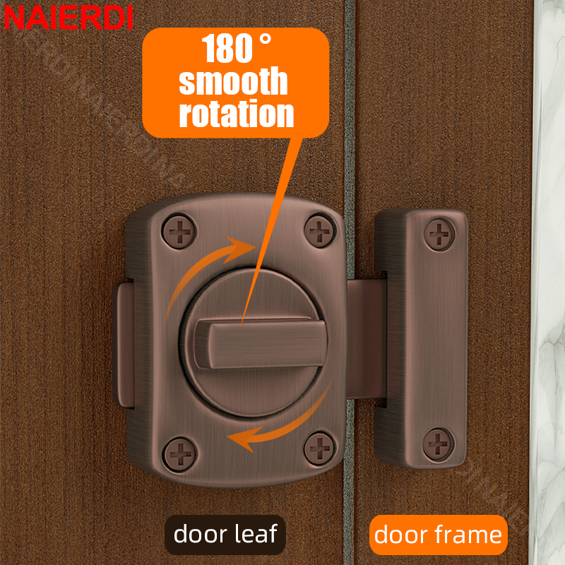 NAIERDI Security Double Sided  - Medicine Cabinet Lock recension och pris