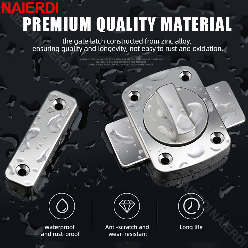 NAIERDI Security Double Sided  - Medicine Cabinet Lock recension och pris