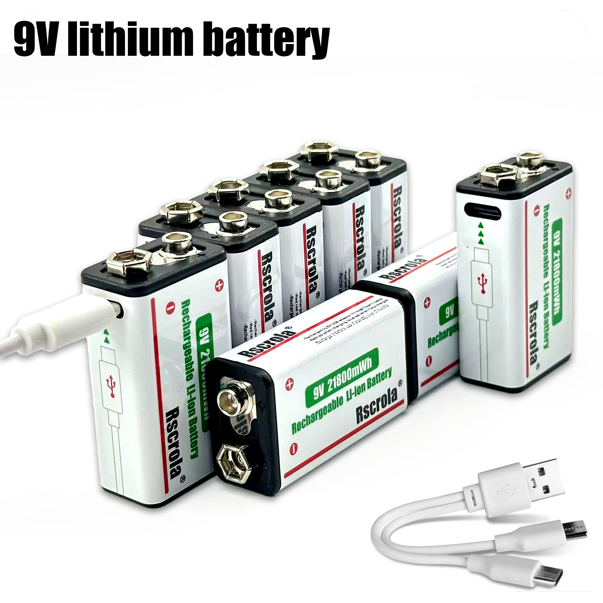 Long-Lasting 9V Lithium ion Re - Smoke Detector Interconnected recension och pris