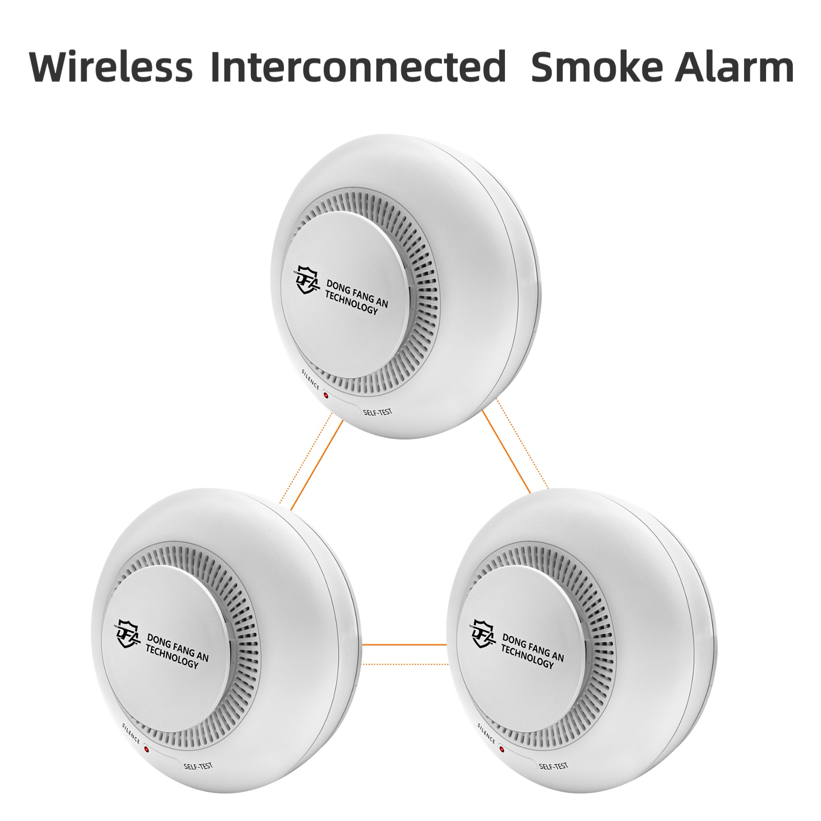 DFA Smoke Detector Fire Wirele - Smoke Detector Interconnected recension och pris