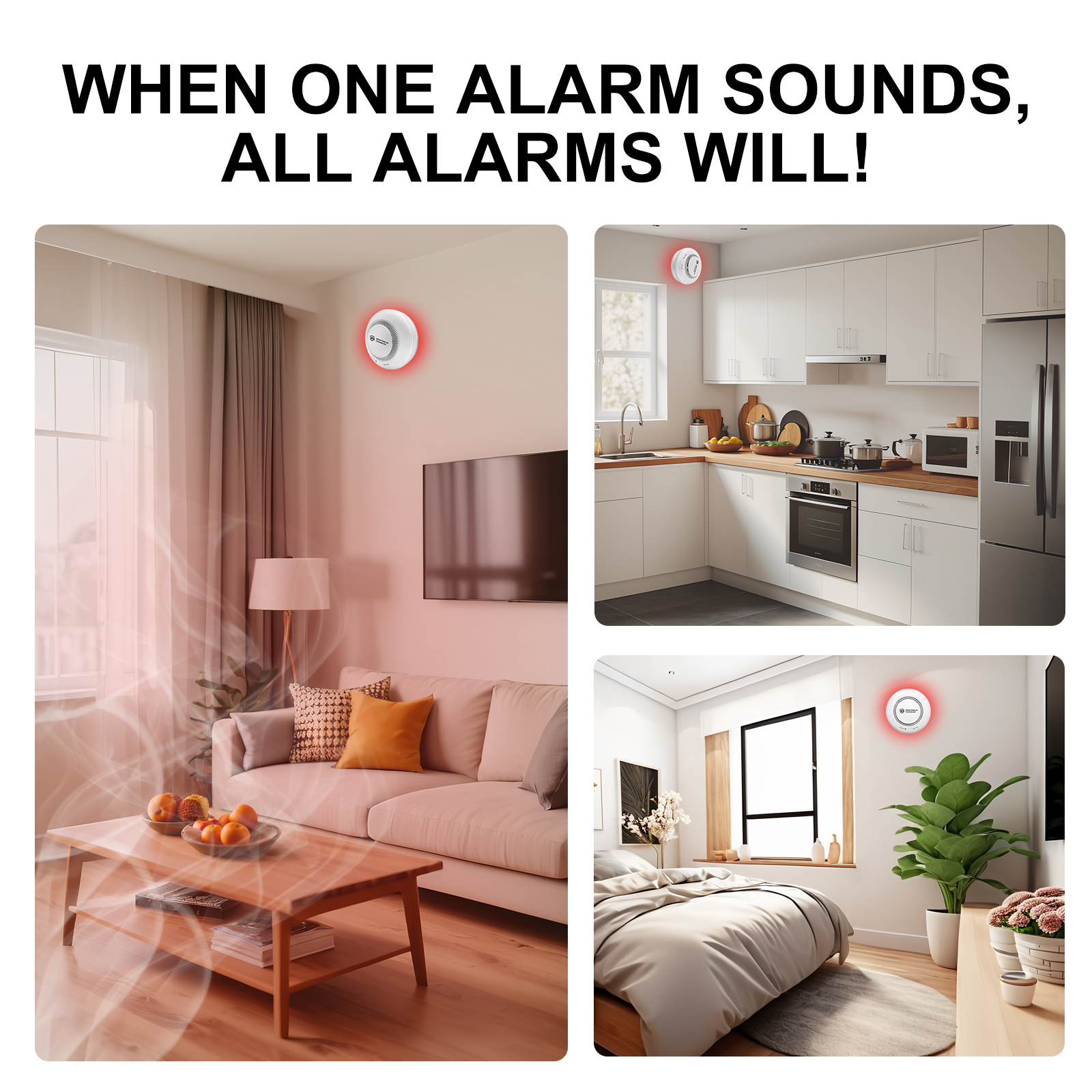 DFA Smoke Detector Fire Wirele - Smoke Detector Interconnected recension och pris