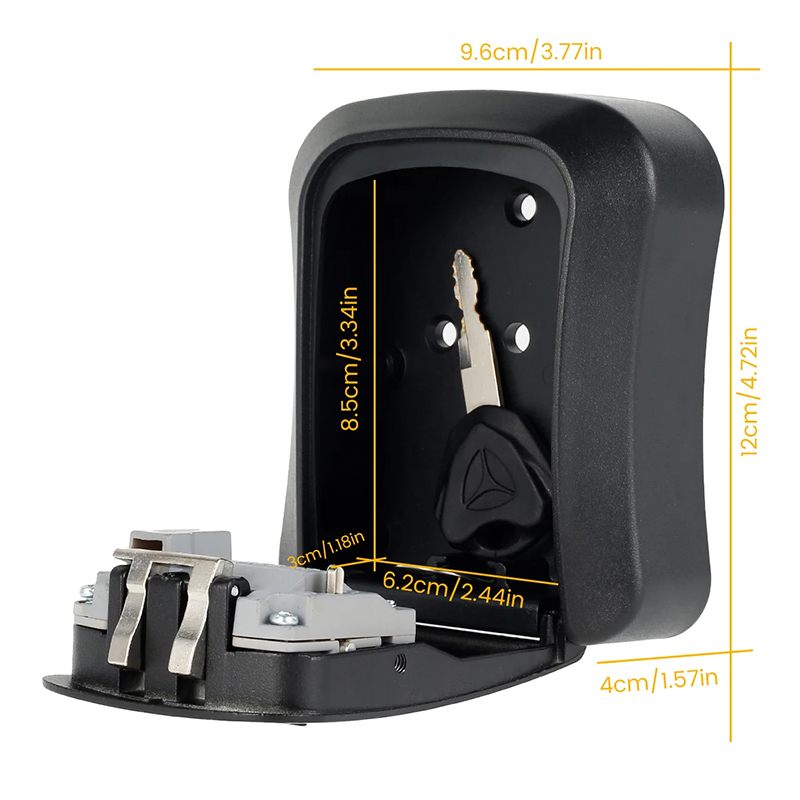 Wall Mount Key Storage Secret  - Lockbox Key Secure recension och pris