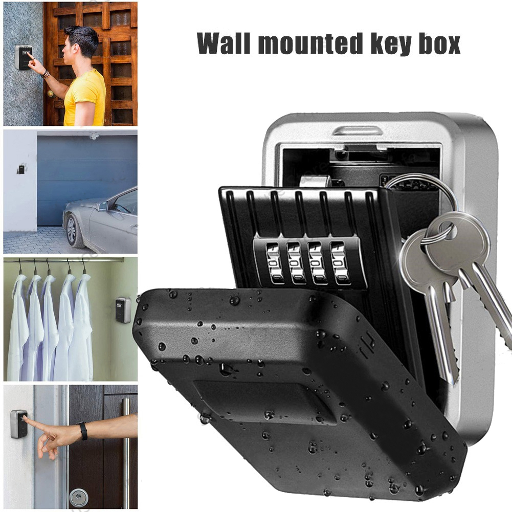 Wall Mount Key Storage Secret  - Lockbox Key Secure recension och pris