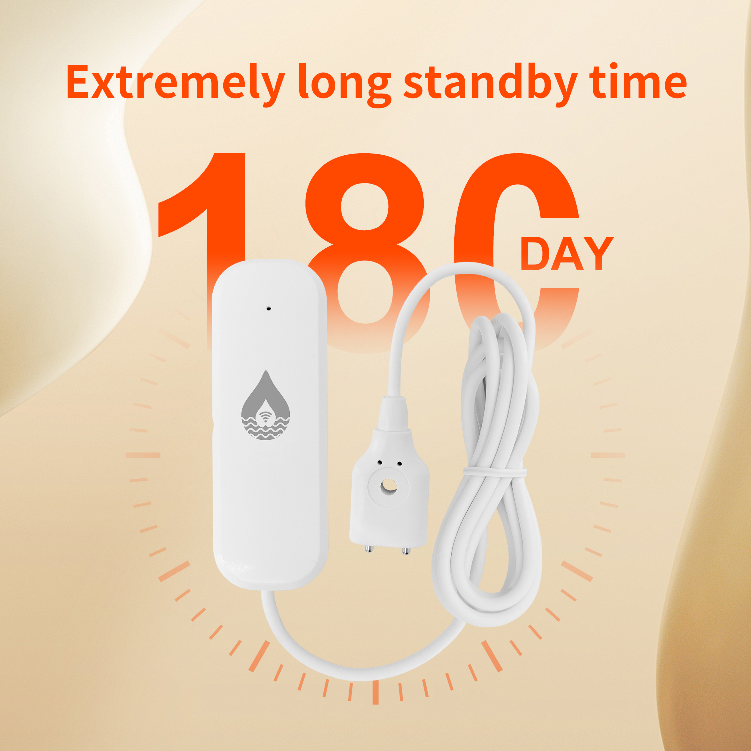 YFK Tuya WiFi Water Leakage Se - Water Alarm Sensor recension och pris