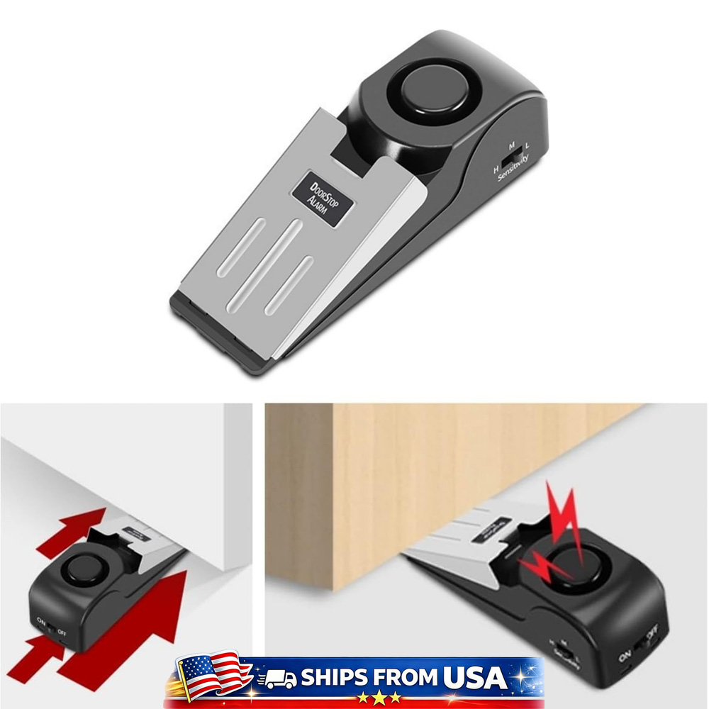Door Stop Alarm with 120dB Sec - Door Stop Alarm recension och pris