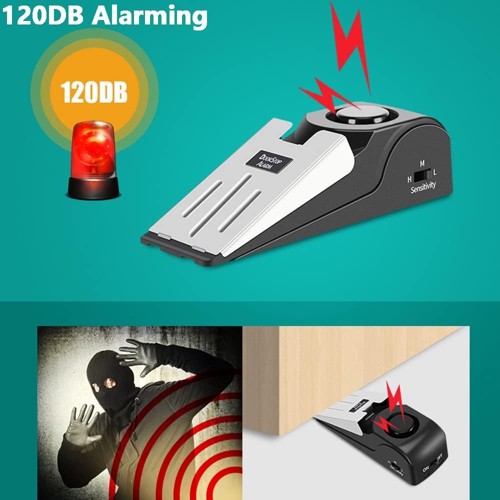 Door Stop Alarm with 120dB Sec - Door Stop Alarm recension och pris