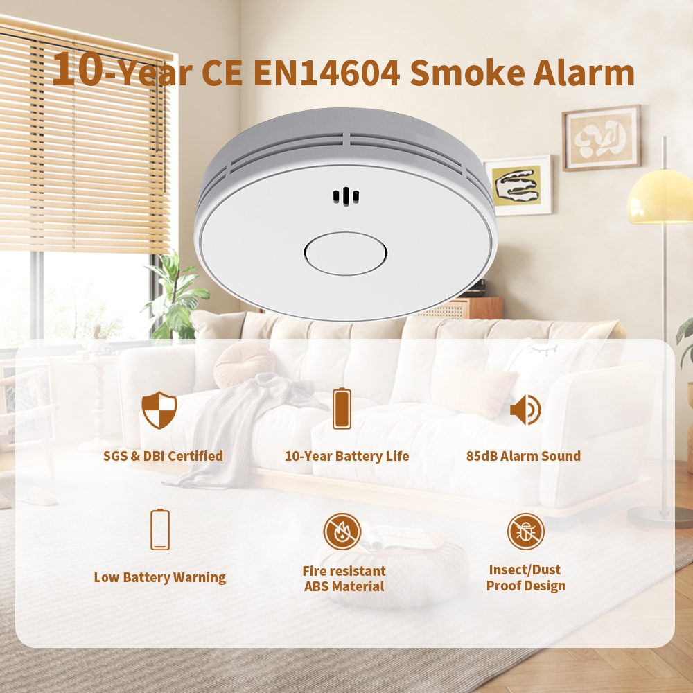 V-Come Standalone Smoke Alarms - Smoke Detector Interconnected recension och pris
