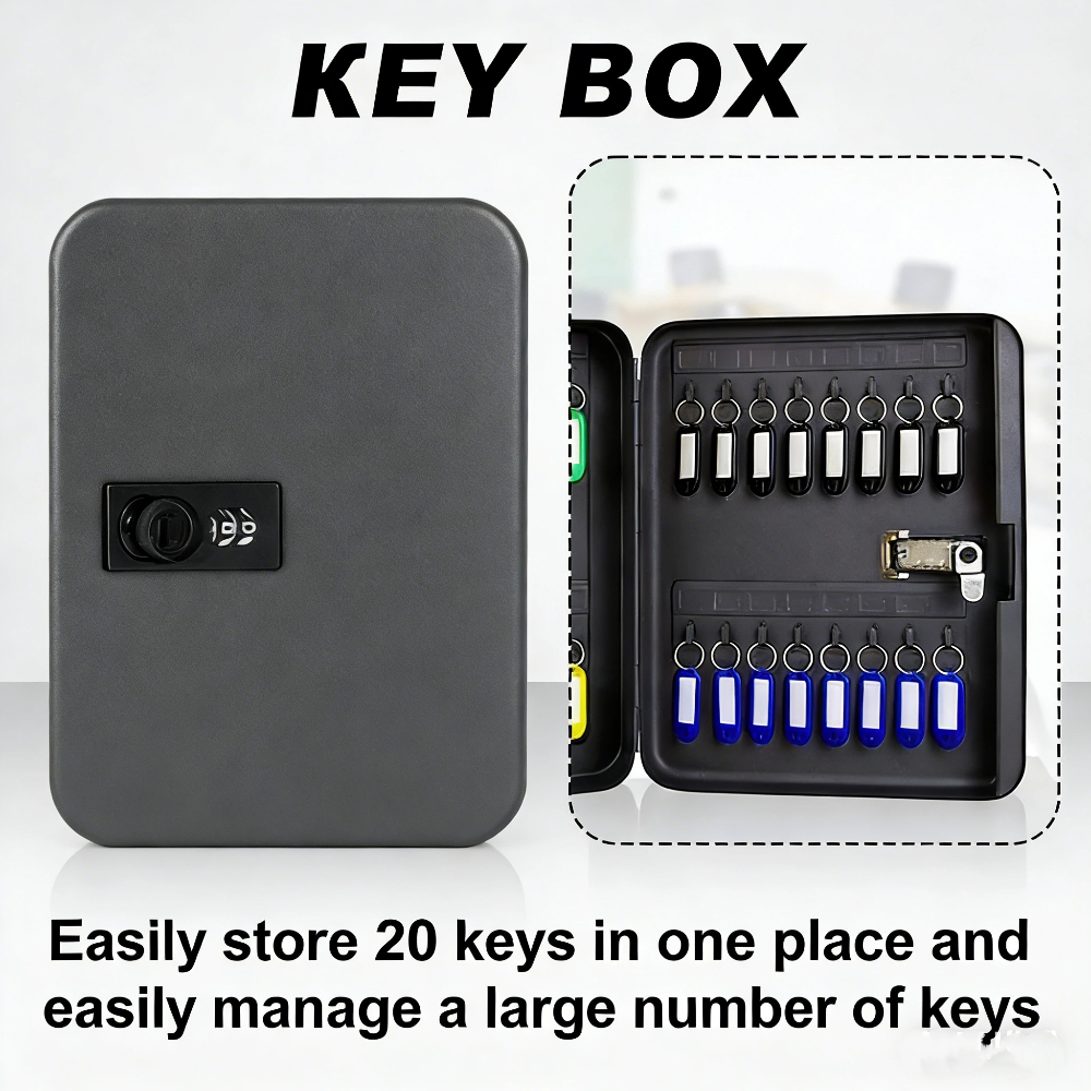 Combination Key Cabinet 20 Key - Lockbox Key Secure recension och pris