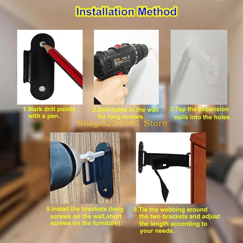 AXYC Anti Fall Stabilizing Str - Earthquake Anchor Strap recension och pris