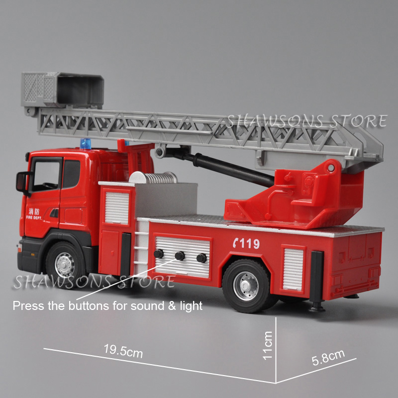 1:43 Scale Diecast Vehicle Mod - Fire Escape Ladder recension och pris