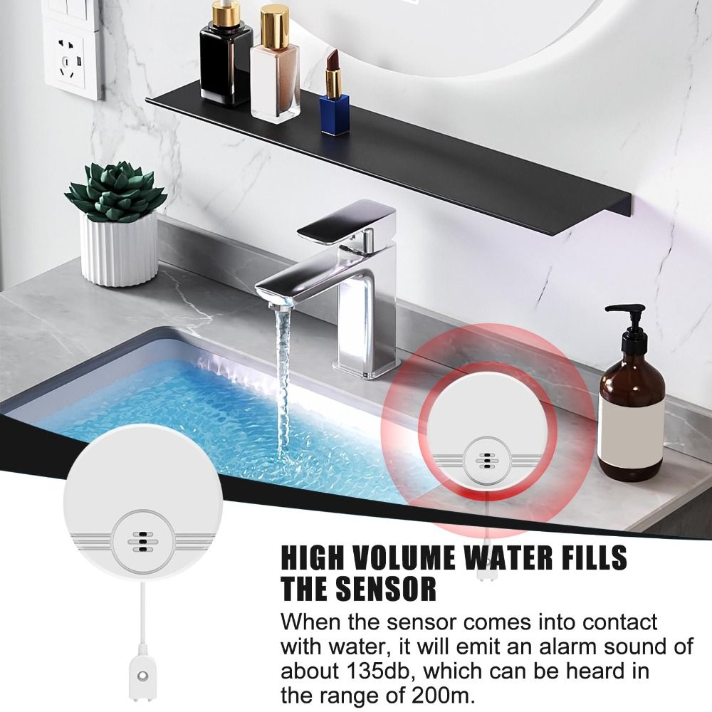 Dual Mode Sensor Water Leak Al - Water Alarm Sensor recension och pris