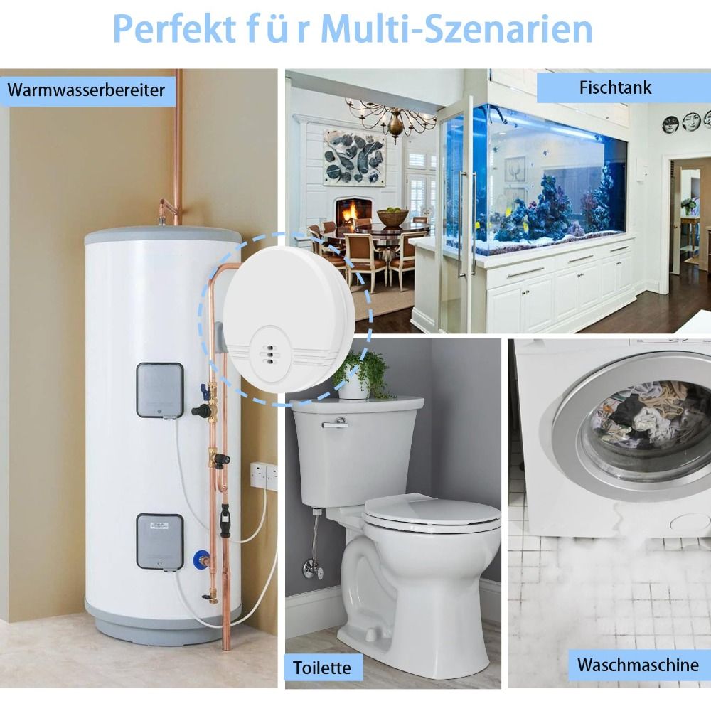 Dual Mode Sensor Water Leak Al - Water Alarm Sensor recension och pris