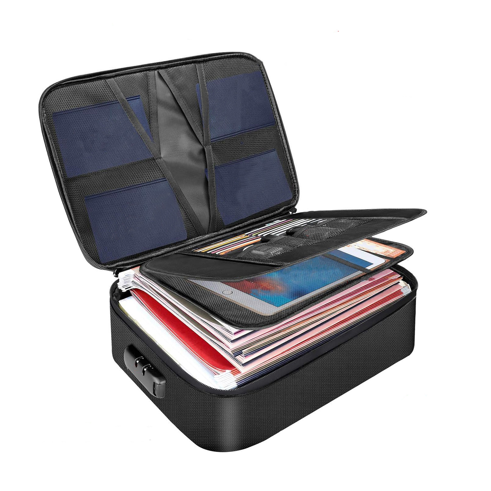 Fireproof Document Bag with Lo - Fire Safe Document recension och pris