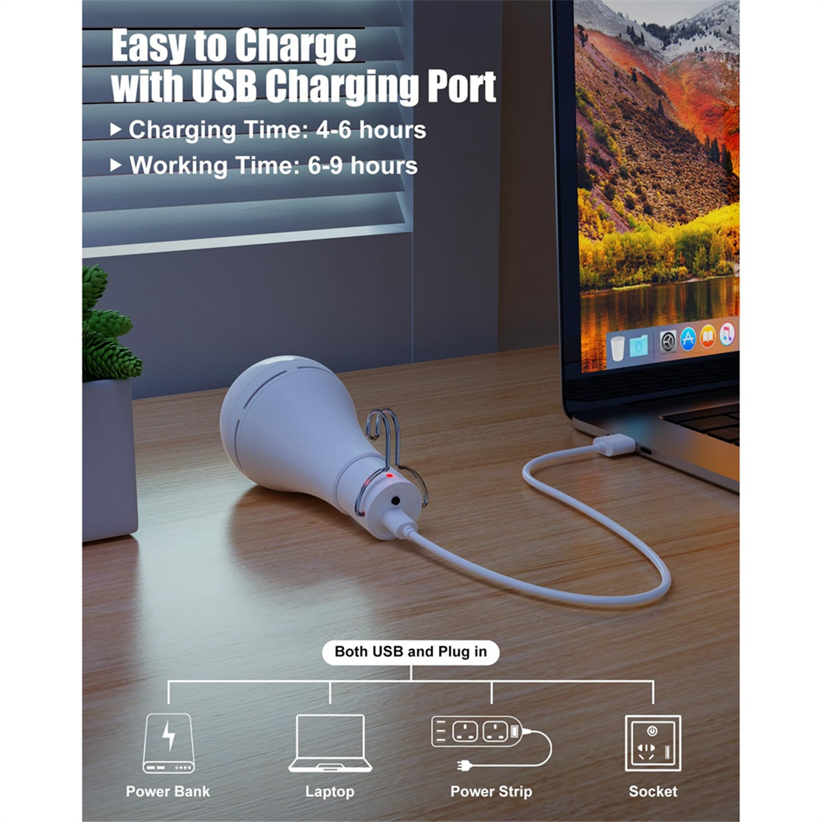 ONCE USB Rechargeable Light Bu - Power Outage Light recension och pris