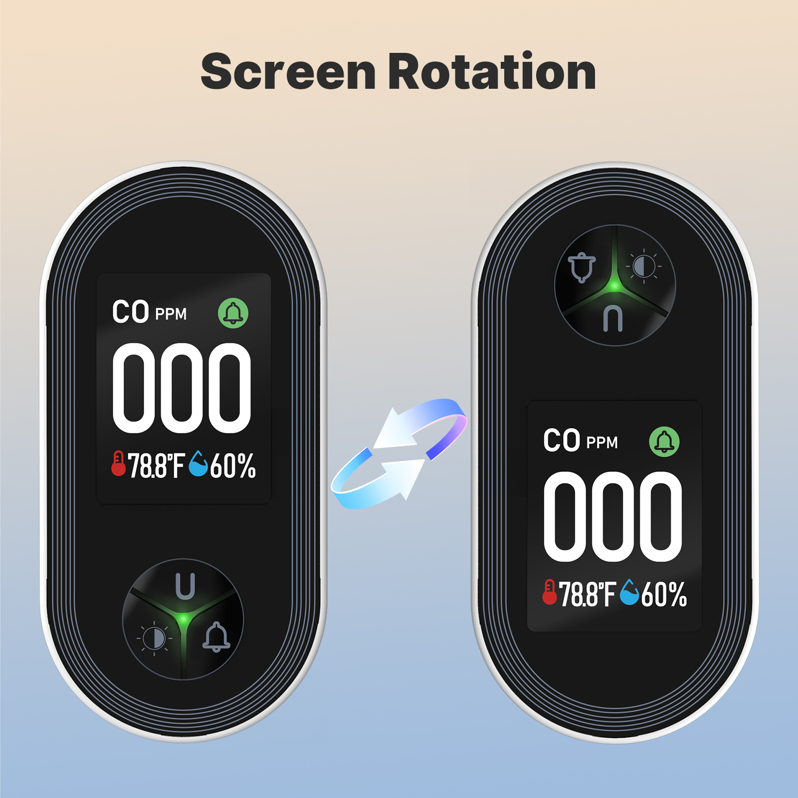 MOES 3in1 Carbon Monoxide Dete - Co Detector Plug recension och pris