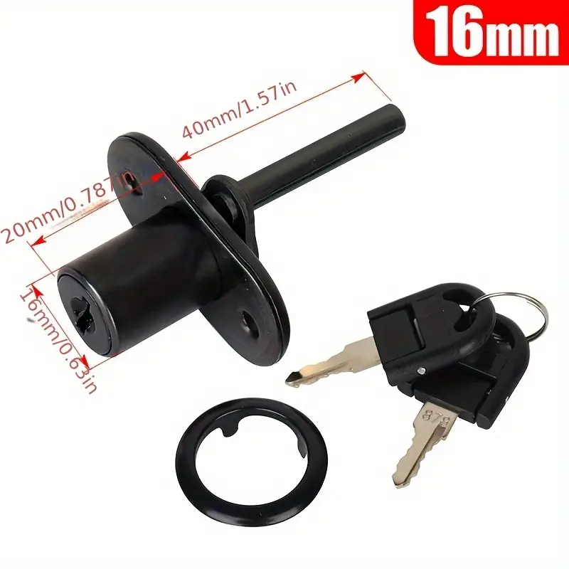 Cabinet Drawer Lock With 2 Key - Medicine Cabinet Lock recension och pris