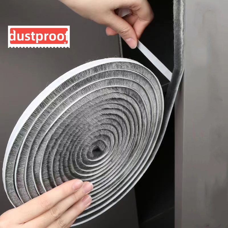 Self-adhesive Bristles Wool Pi - Window Lock Bar recension och pris