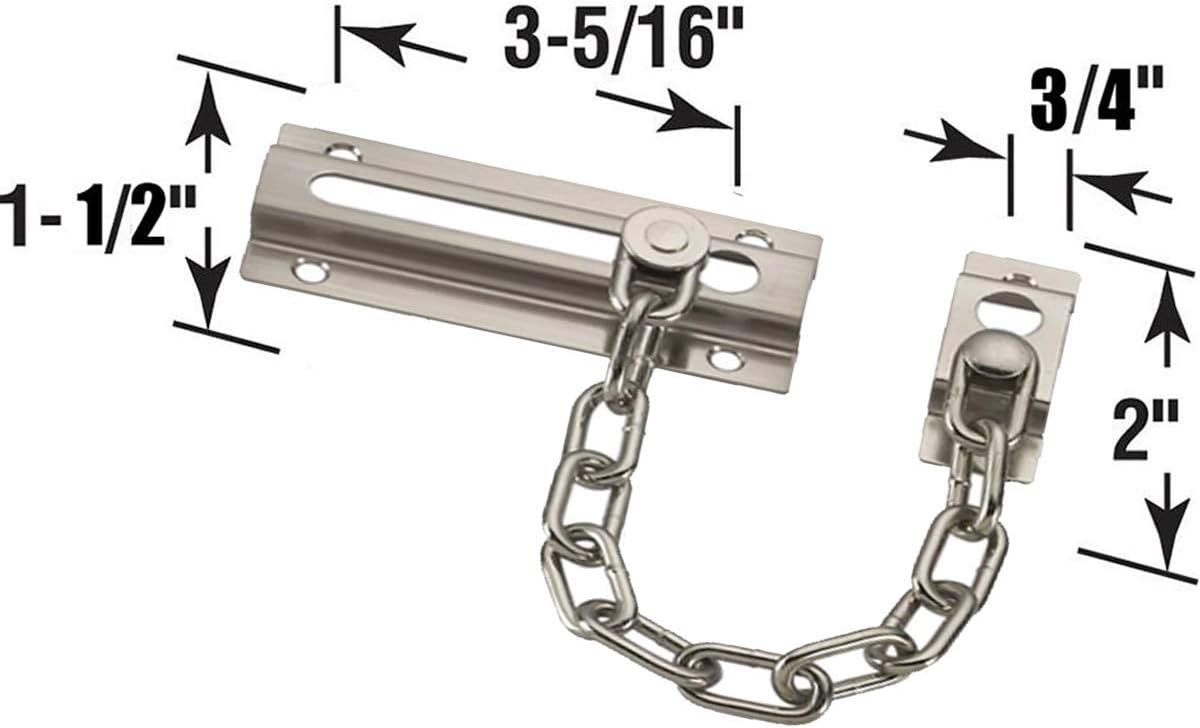 4PCS Door Chain Guard Security - Security Chain Door recension och pris