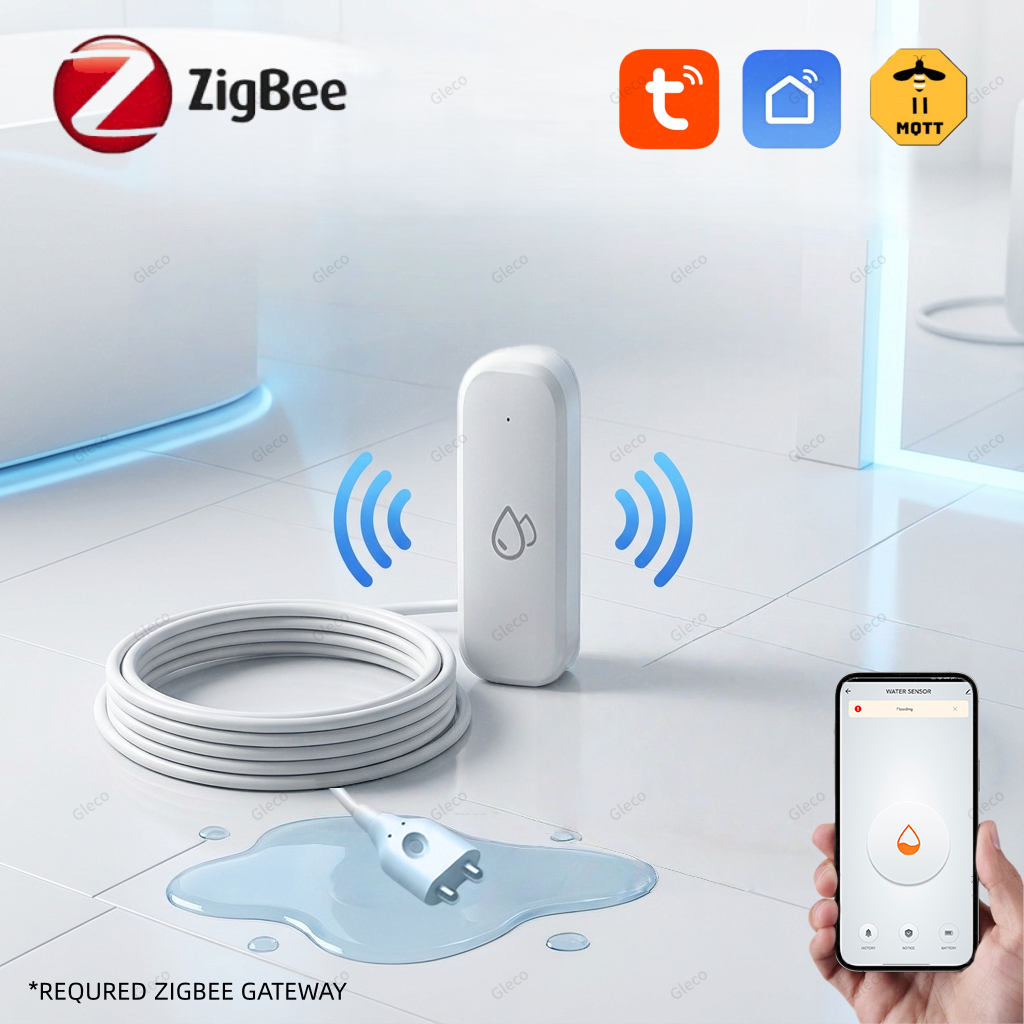 Tuya Zigbee Water Leak Sensor  - Water Alarm Sensor recension och pris