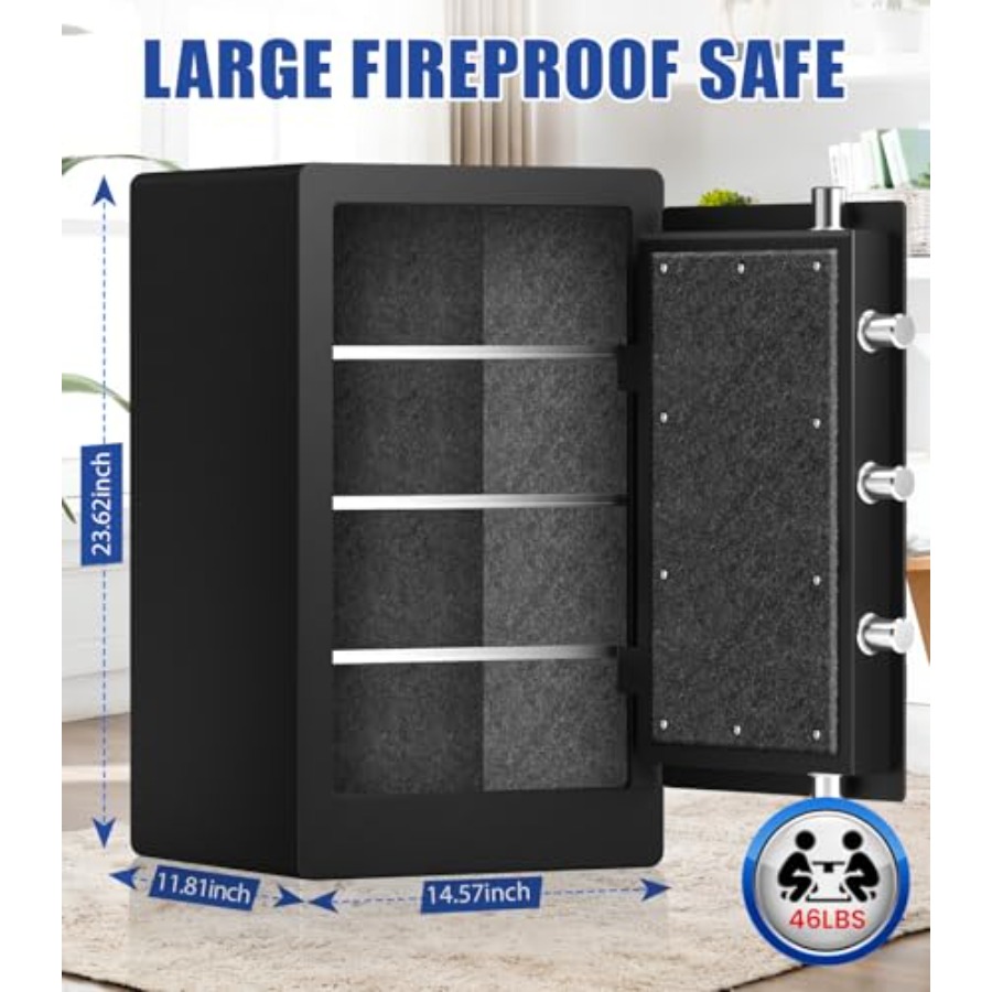 Heavy Duty Fireproof Safe for  - Fire Safe Document recension och pris