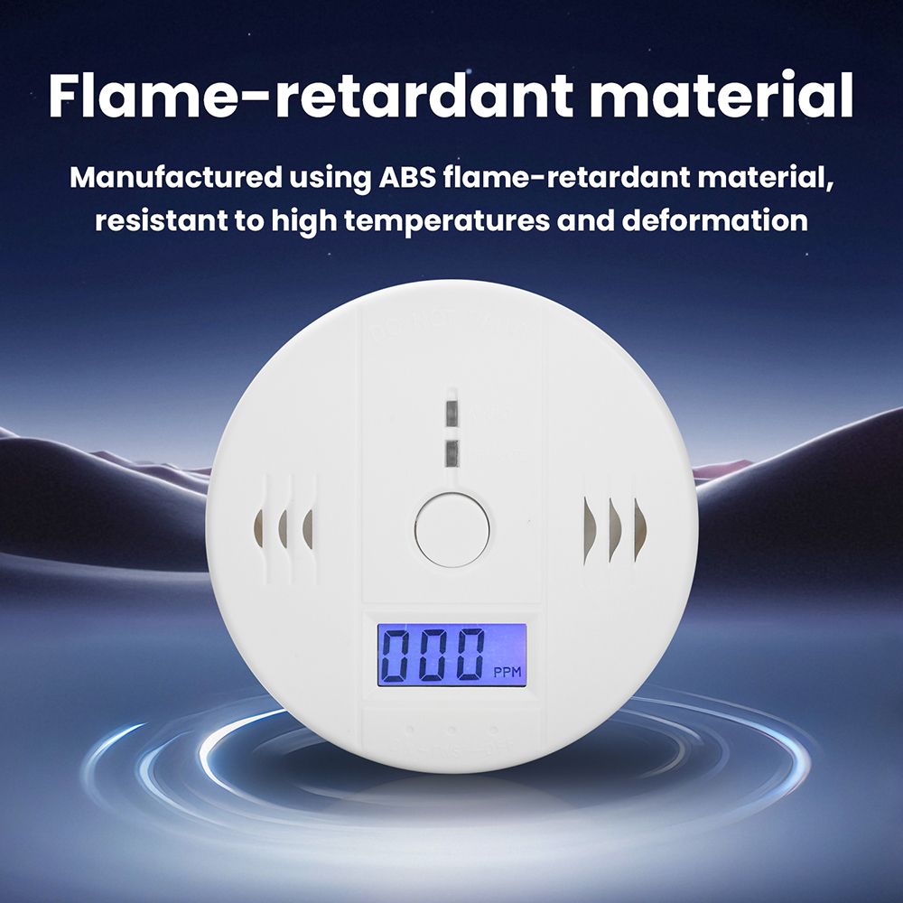 Battery Powered Carbon Monoxid - Smoke Detector Interconnected recension och pris