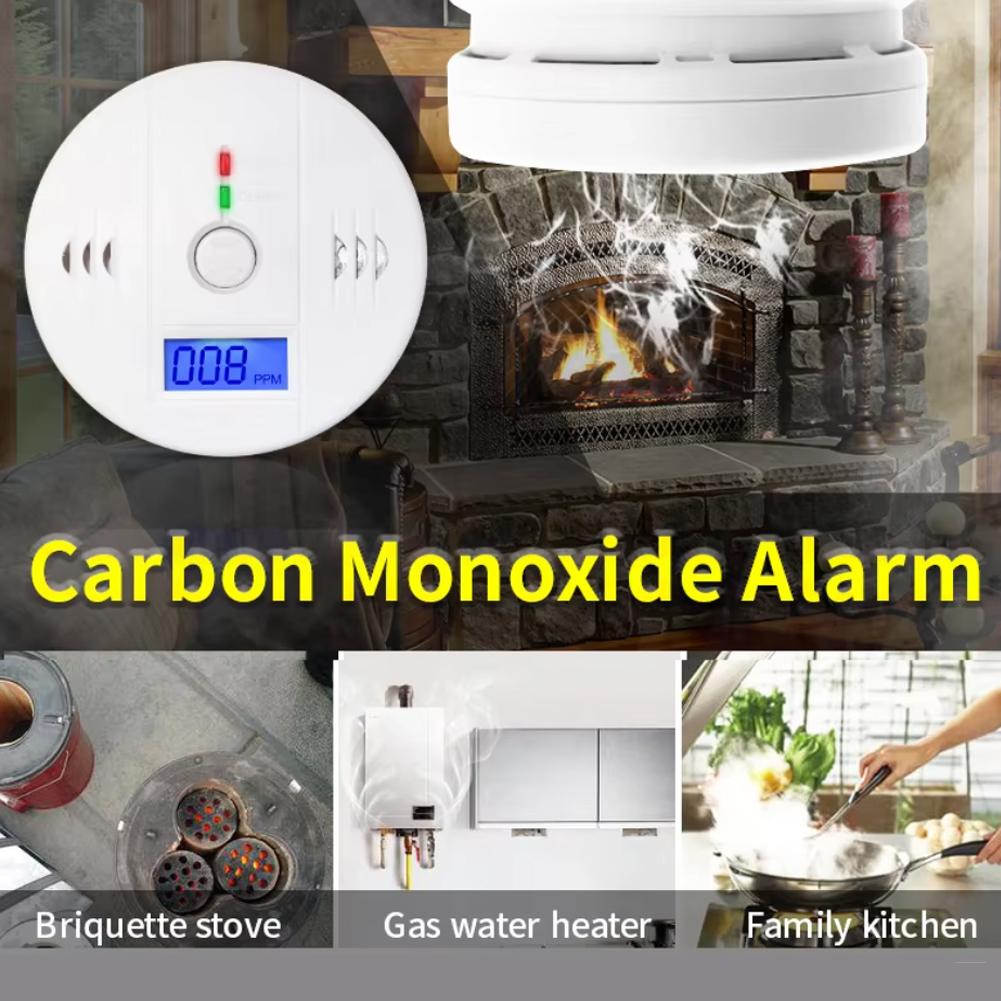 Household Carbon Monoxide Alar - Smoke Detector Interconnected recension och pris
