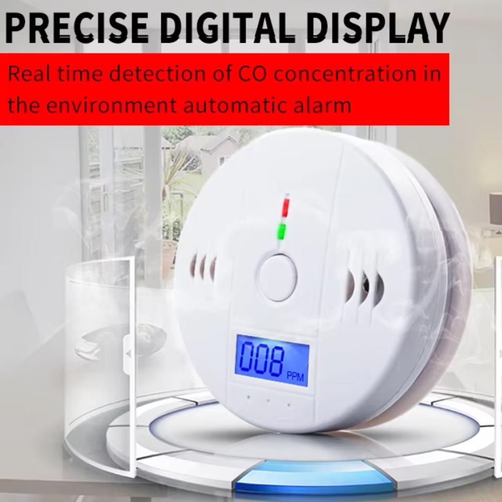 Household Carbon Monoxide Alar - Smoke Detector Interconnected recension och pris