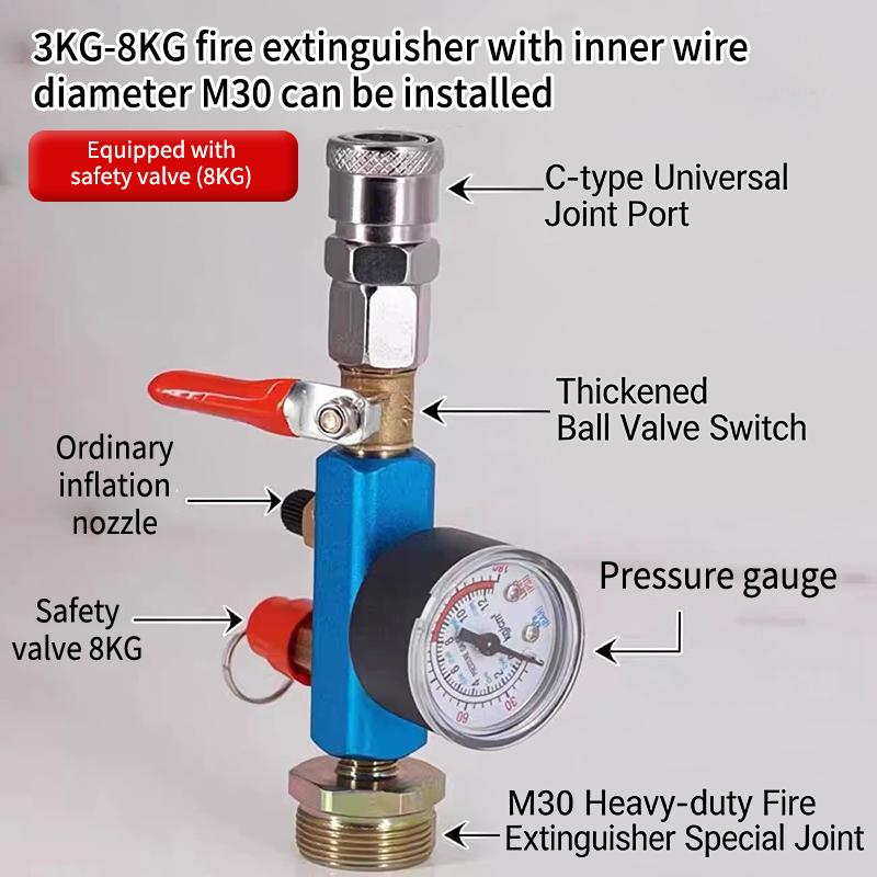Small Air Tank Pressure Adapte - Fire Extinguisher Small recension och pris
