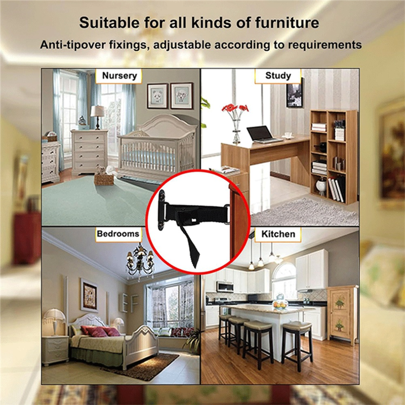A93Z Furniture Anchors, Adjust - Earthquake Anchor Strap recension och pris